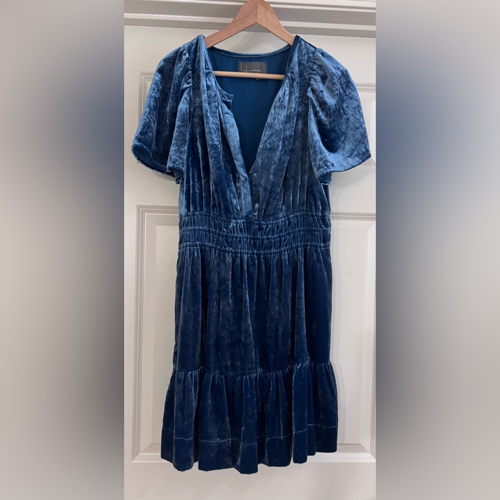 Anthropologie The Somerset Velvet‎ Mini Dress - Picture 4 of 6